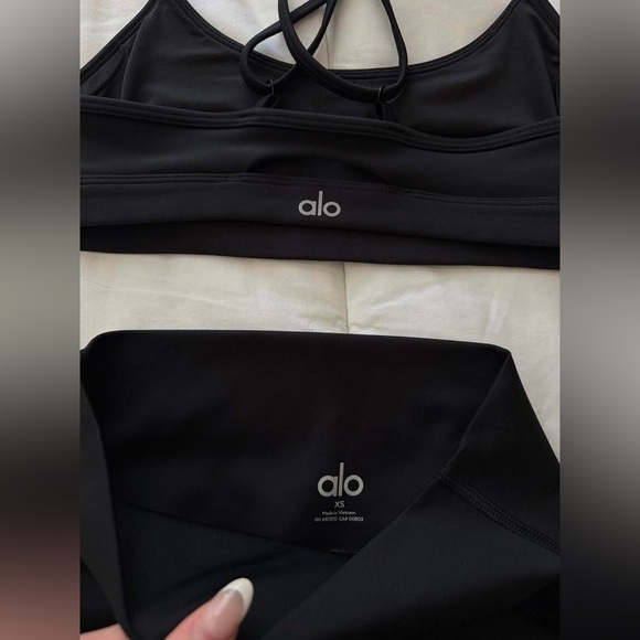 Alo black airlift set XS - Picture 3 of 4